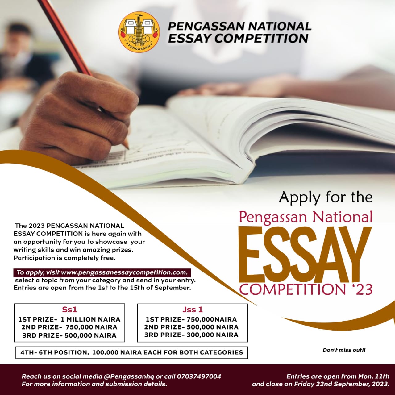 pengassan essay competition 2022